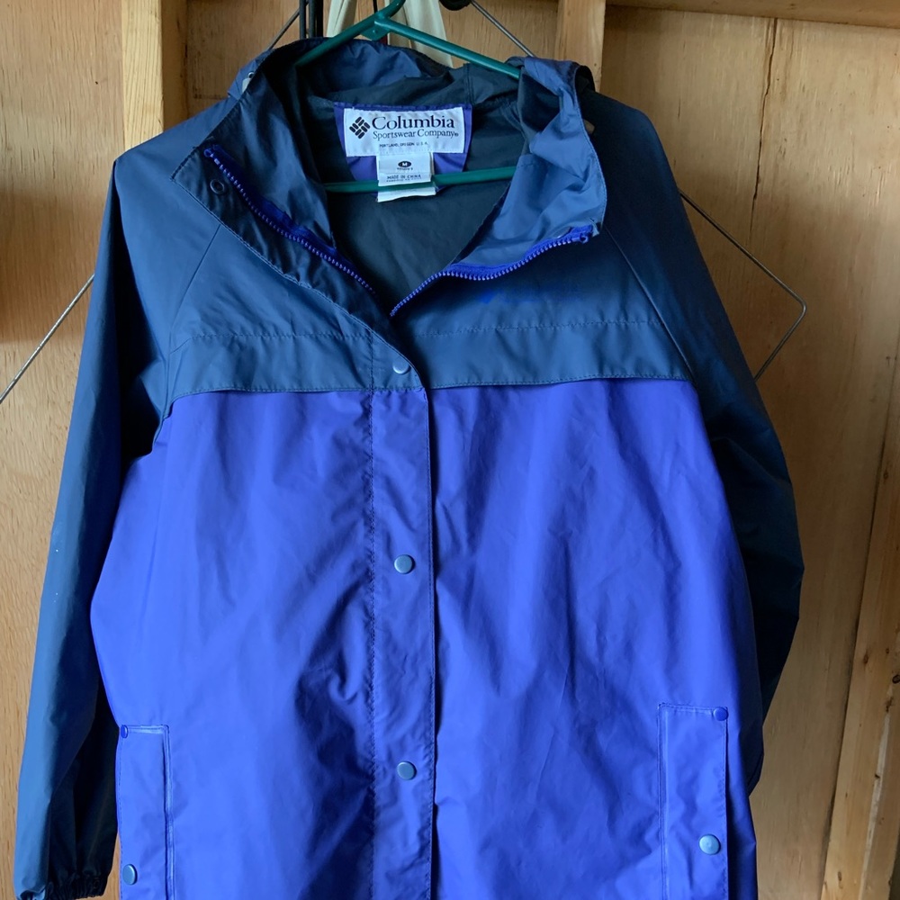 Columbia Rain Jacket-M